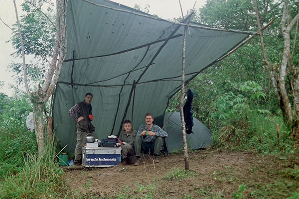 Lichtfangplatz in Nordsulawesi